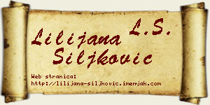Lilijana Šiljković vizit kartica